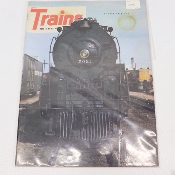 Trains Magazine 1975 Lot of 10 - Picture 9 of 11